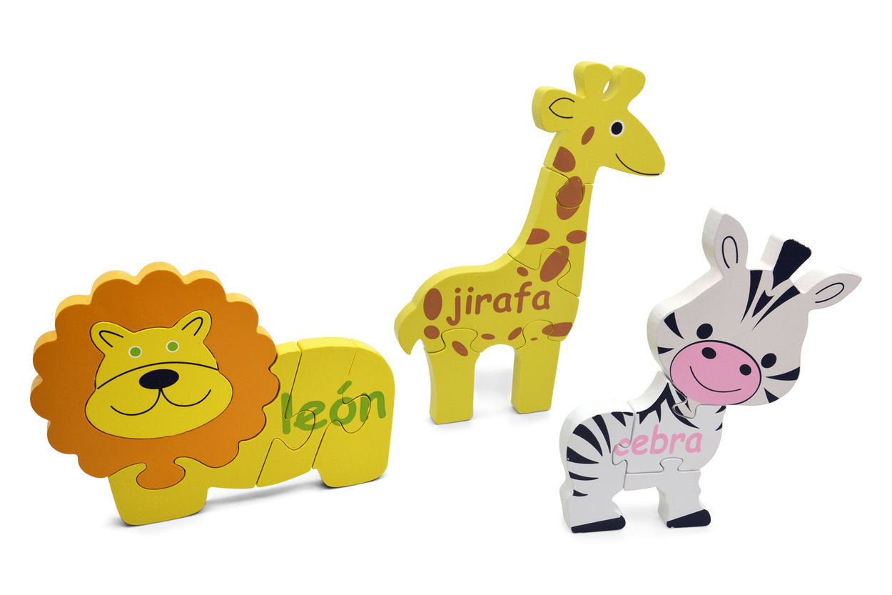 Wordy Safari Puzzle Set